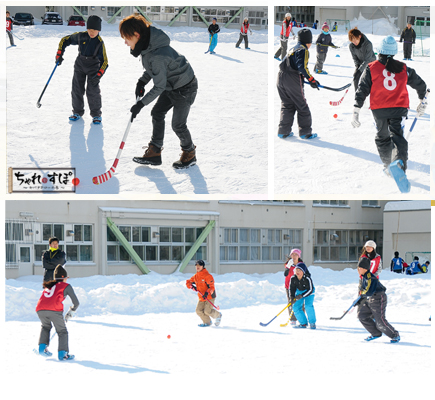 キム・ヒョンジュン君もチャレンジ