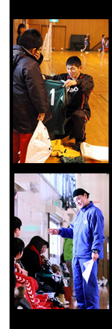 前田中央フットボールクラブのイケメンコーチ