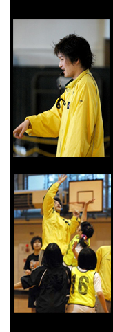 西白石ミニバス少年団のイケメンコーチ