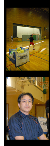 道都大学ハンドボール部のイケメンコーチ