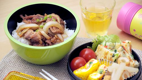 豚肉のピリ辛炒めべんとう