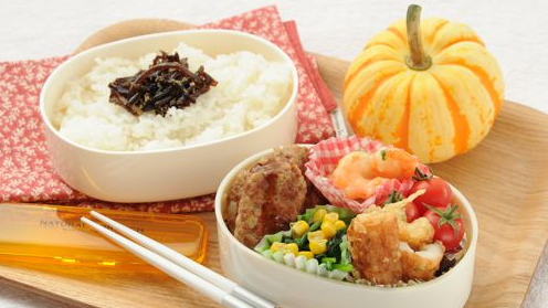 ラグビー肉団子べんとう