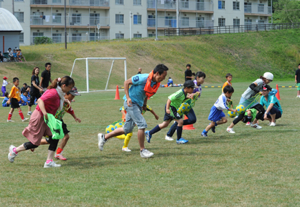 親子で参加！息ぴったりです！