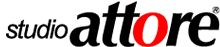 スタジオアットーレロゴ